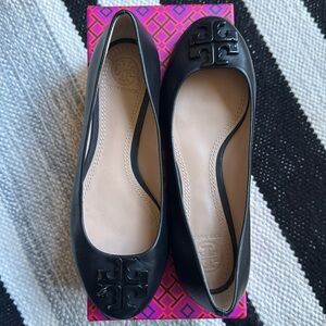 Tory Burch Benton 2 Black Ballet Flat